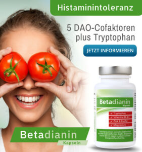 Betadianin Diaminoxidase Kofaktoren bei Histaminintoleranz