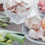 Präbiotika: Knoblauch, Zwiebeln, Lauch