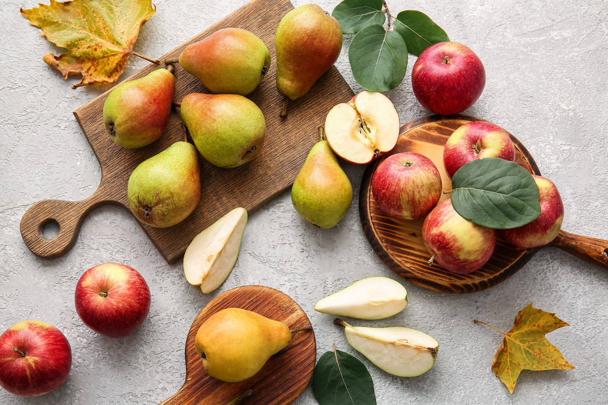 Apfel und Birne bei Fructoseintoleranz