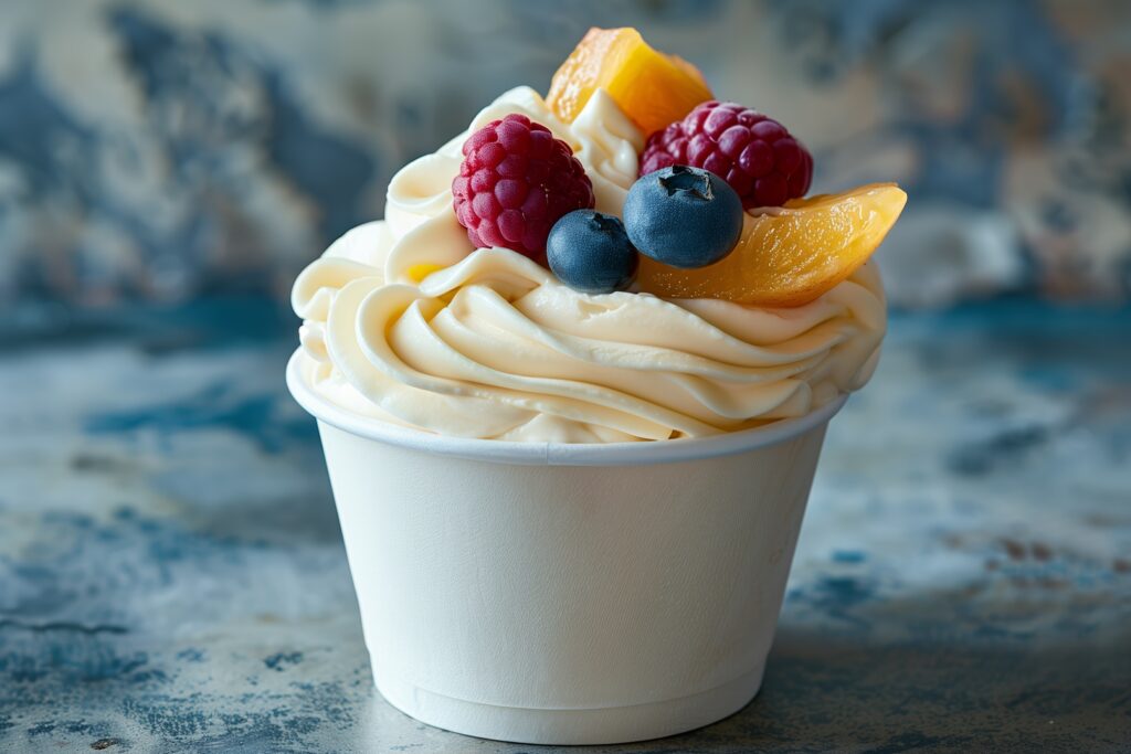 Fructosearmer frozen Yoghurt 